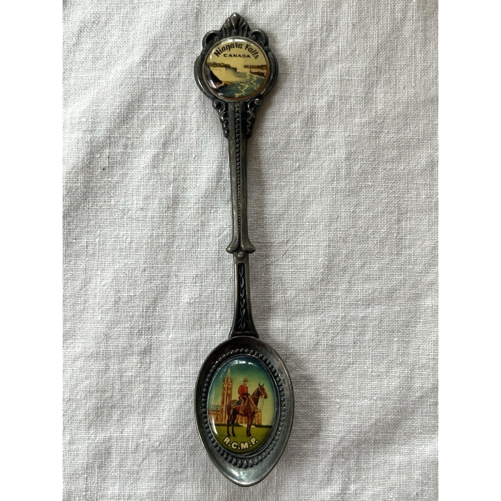 Vintage Souvenir Collector Spoon Niagara Falls‎ Silver Plated